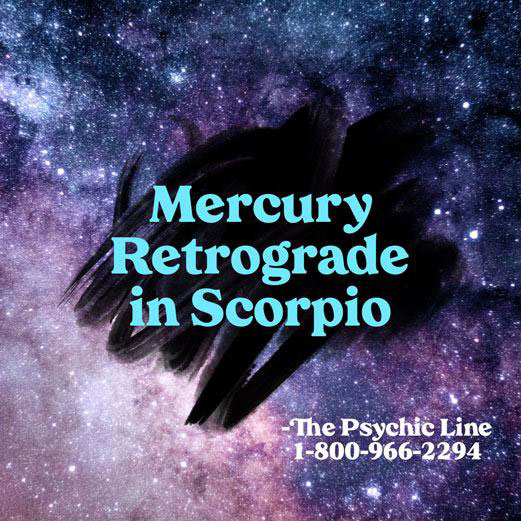 October 2019 Mercury Retrograde in Scorpio