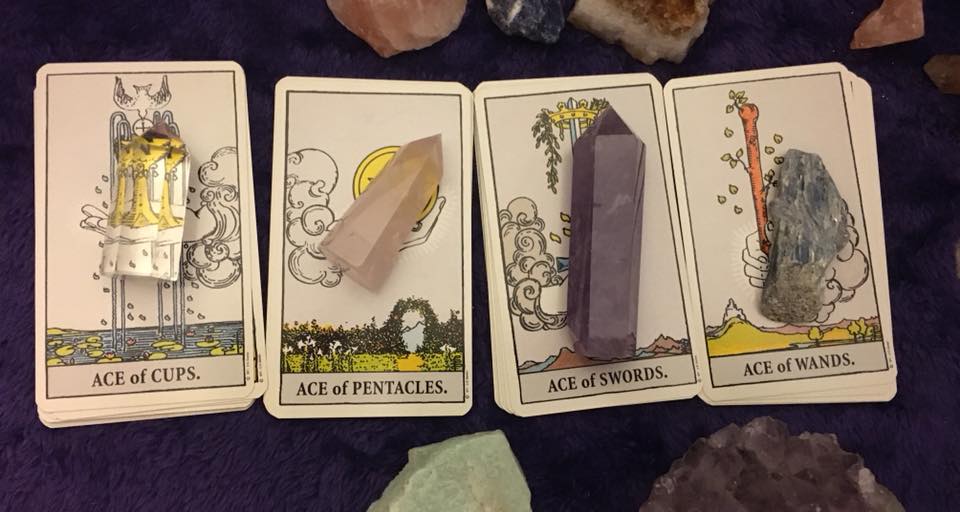 The Minor Arcana - Cups, Wands, Swords and Pentacles