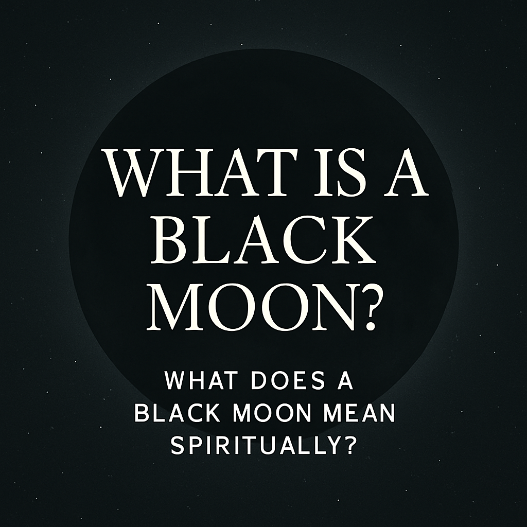 Black Moon spiritual meaning and symbolism