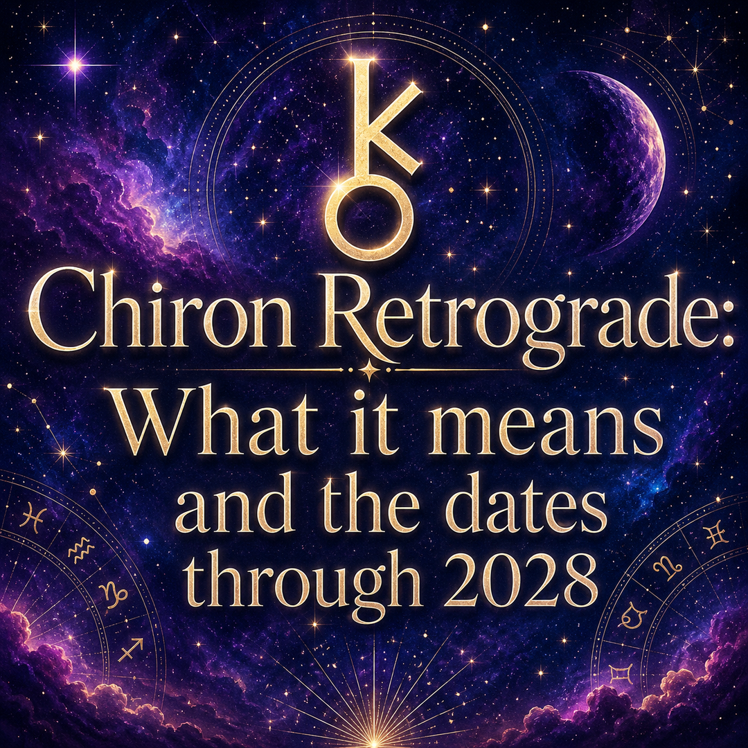 Chiron Retrograde: What it means and the dates through 2028