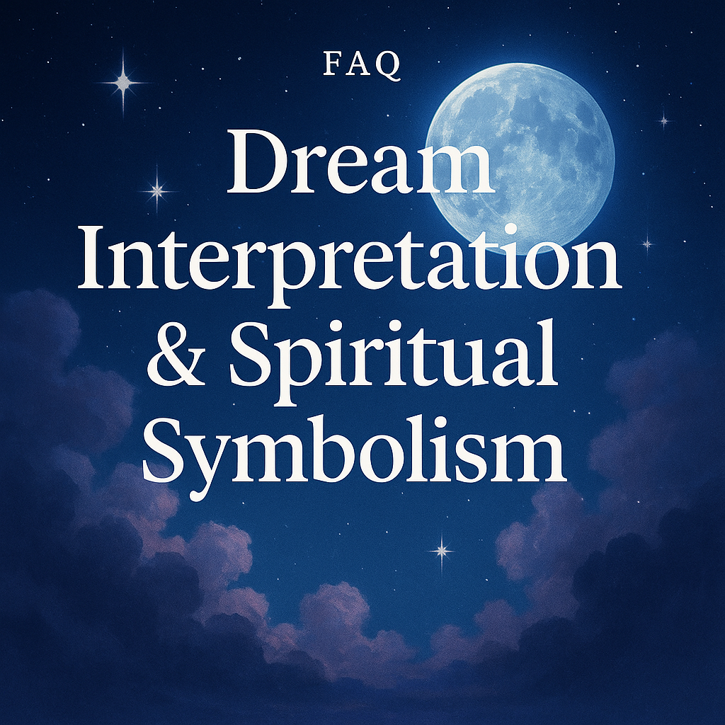 Moonlit sky with violet tones, feathers, and stars symbolizing dream interpretation, spiritual symbolism, and psychic meaning.