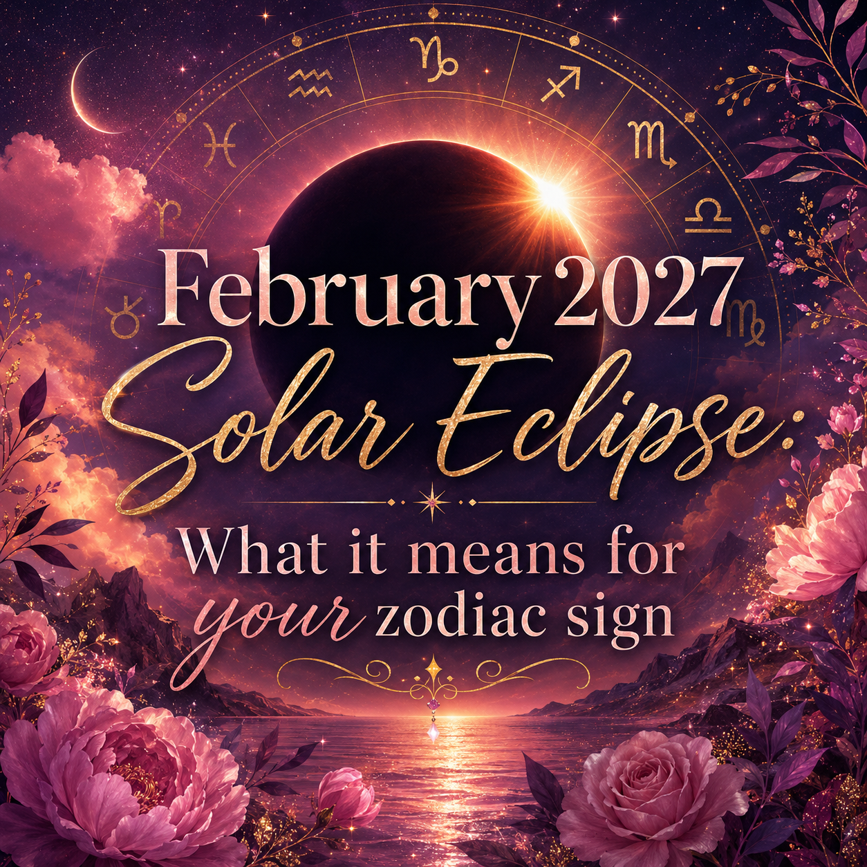 February 2027 Solar Eclipse: What it means for your zodiac sign