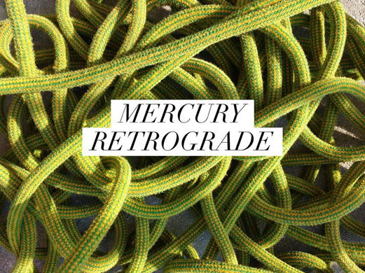 What is pre-shadow phase and post-shadow phase of Mercury retrograde?