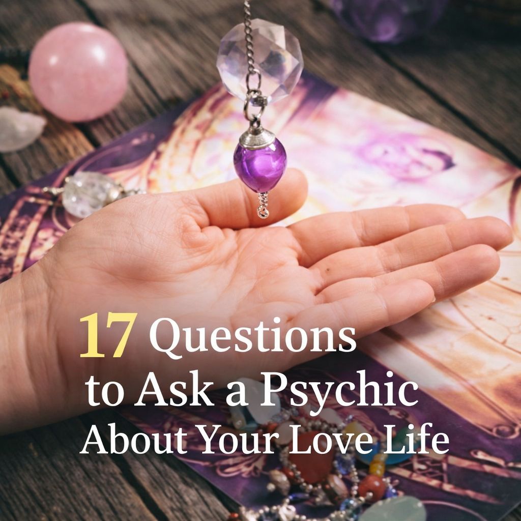 Pendulum and tarot cards for love life psychic questions