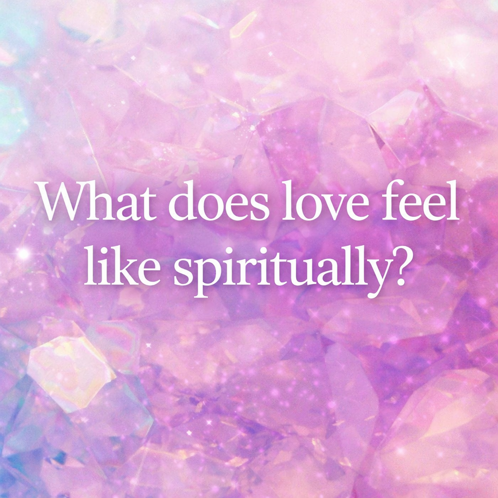 Soft pink and purple abstract background symbolizing spiritual love and emotional connection