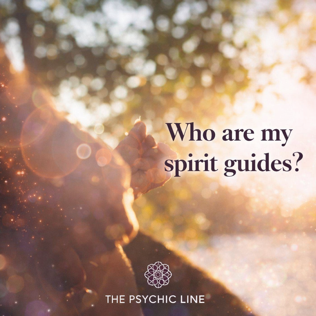 Soft blurred image of a hand reaching into light symbolizing spiritual guidance, intuition, and connection with spirit guides