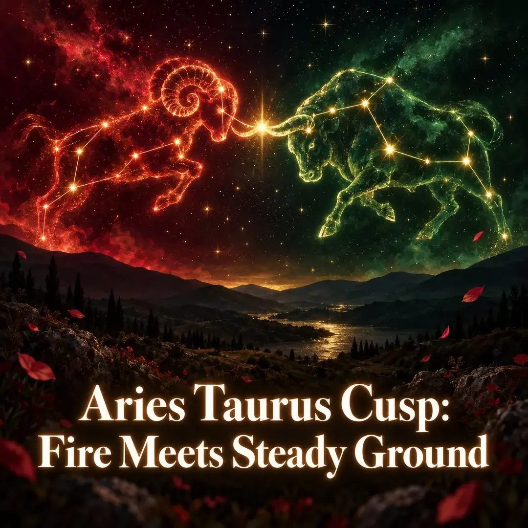 Aries and Taurus constellations meeting
