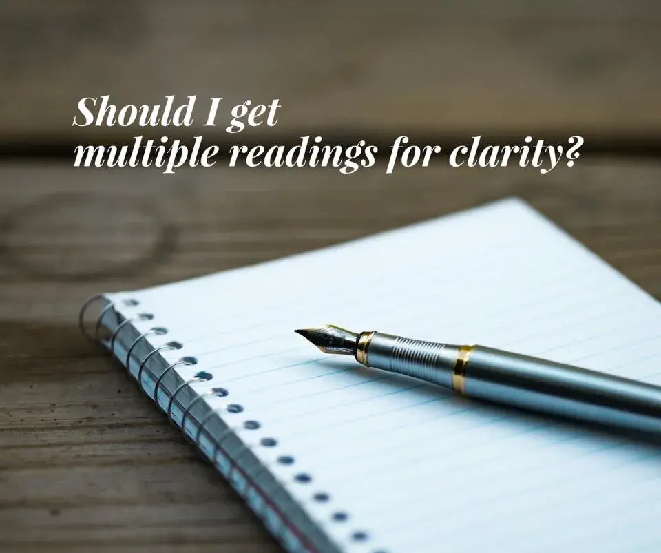 Should I get multiple readings on the same subject?