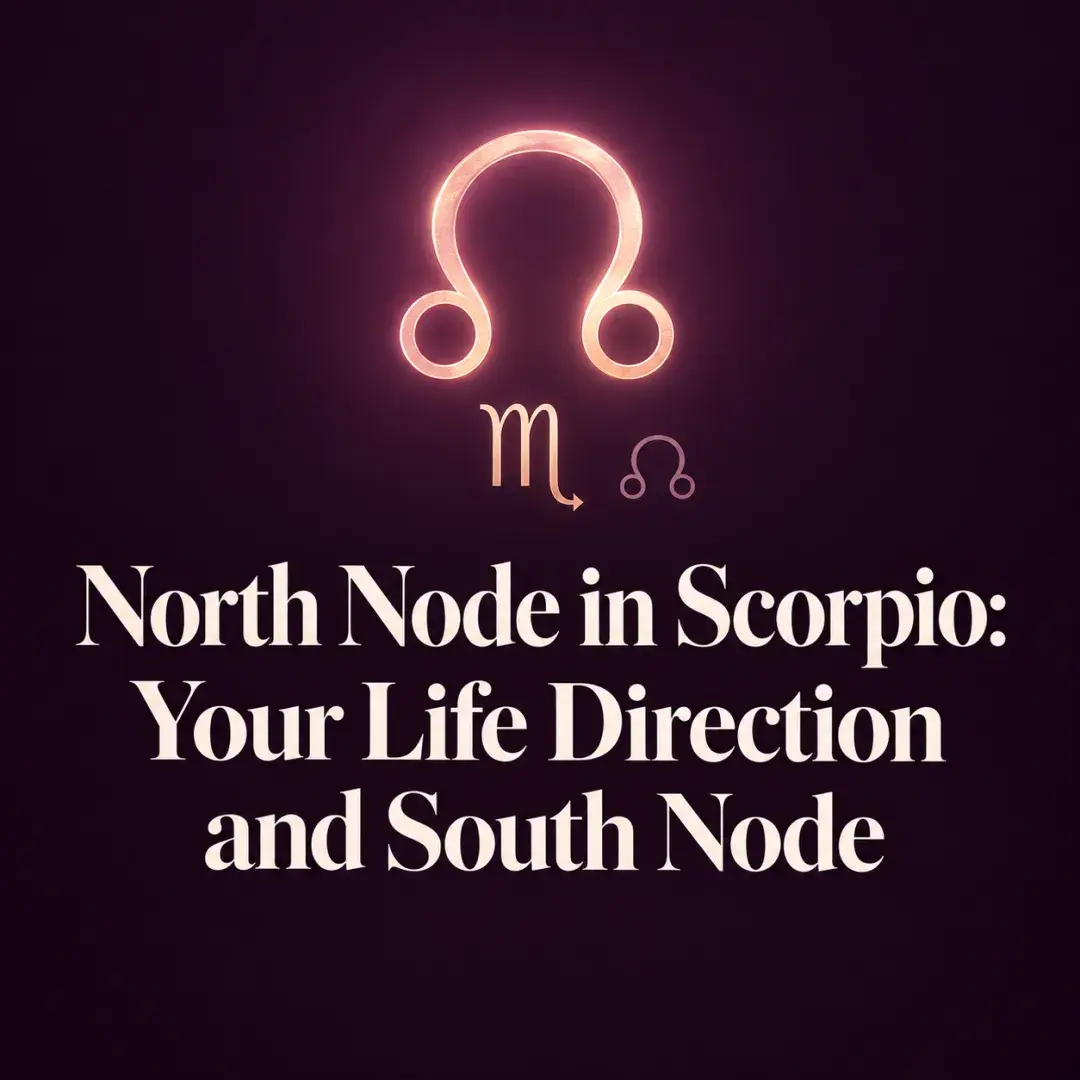 North Node in Scorpio and South Node life direction.