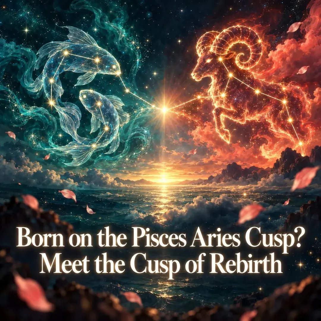 Pisces and Aries constellations meeting