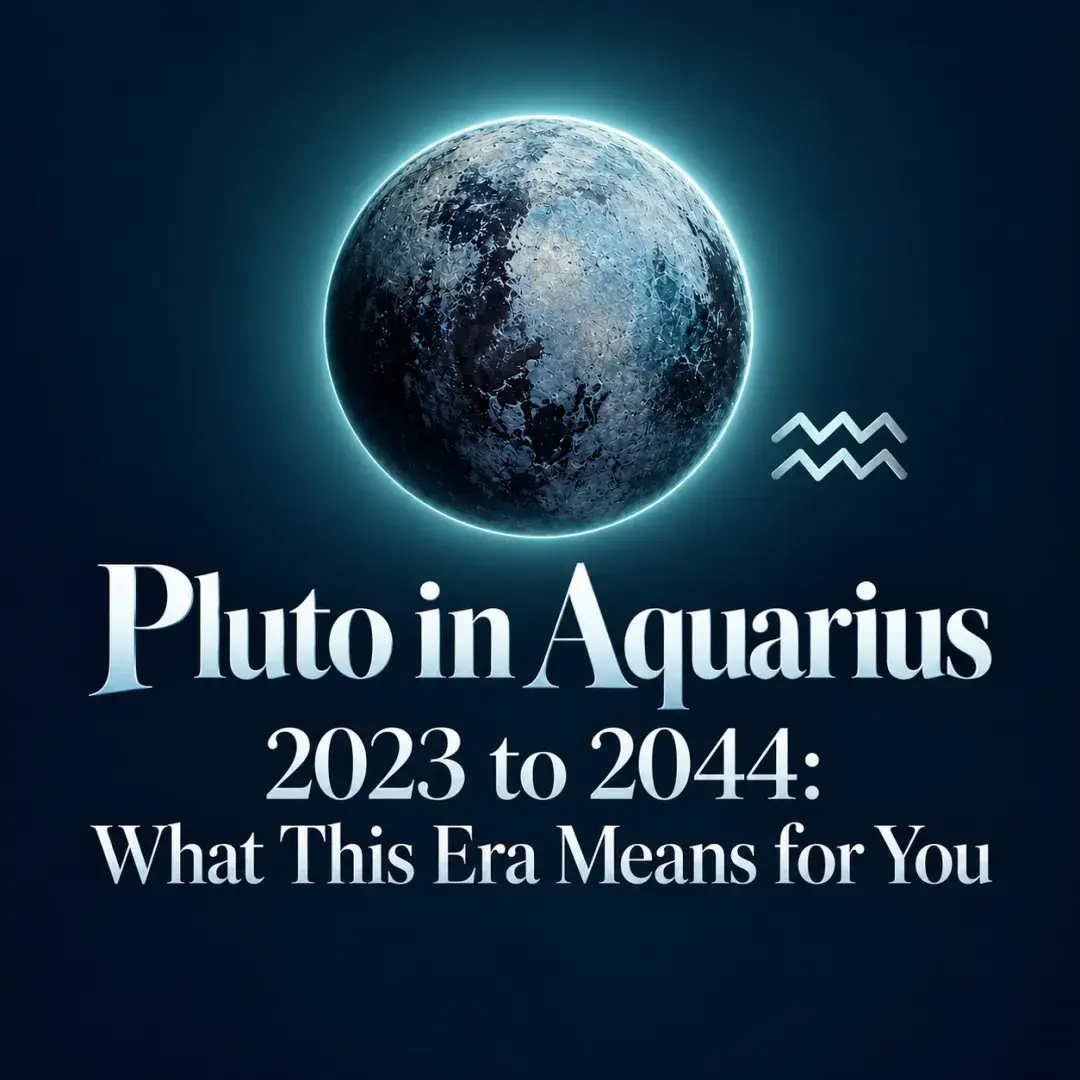 Pluto in Aquarius from 2023 to 2044.