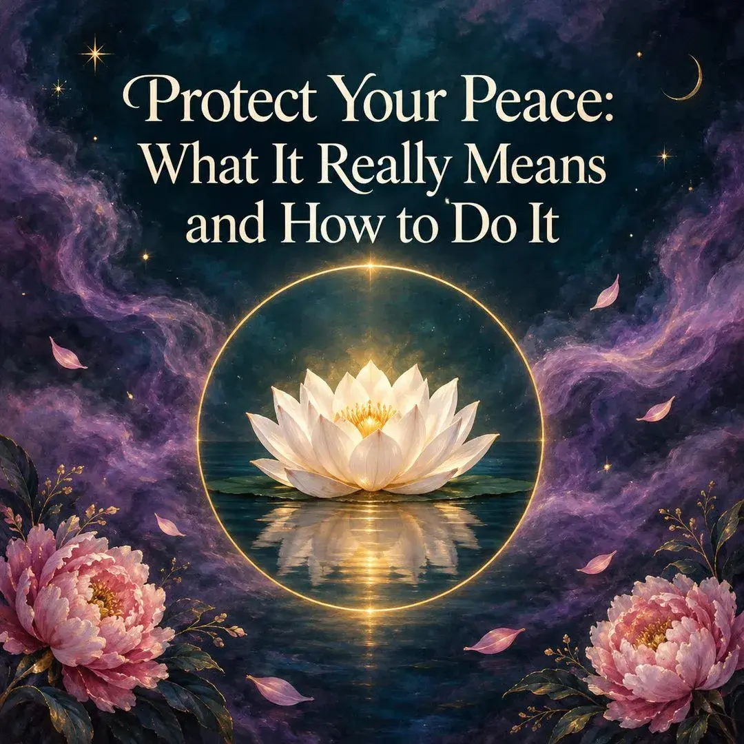 Protect your peace