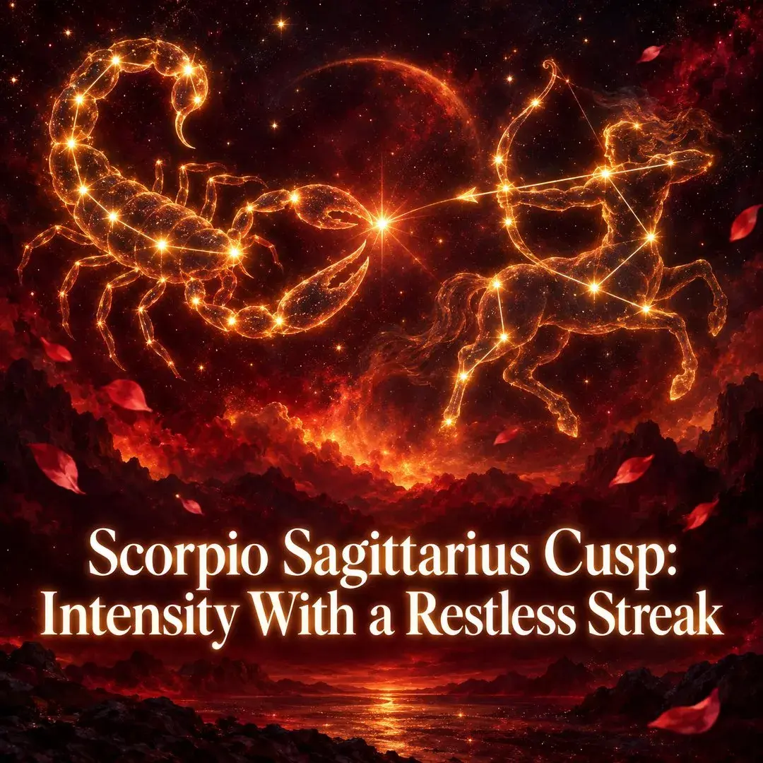 Scorpio and Sagittarius constellations meeting