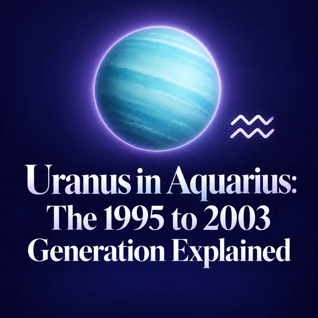 Uranus in Aquarius generation from 1995 to 2003.