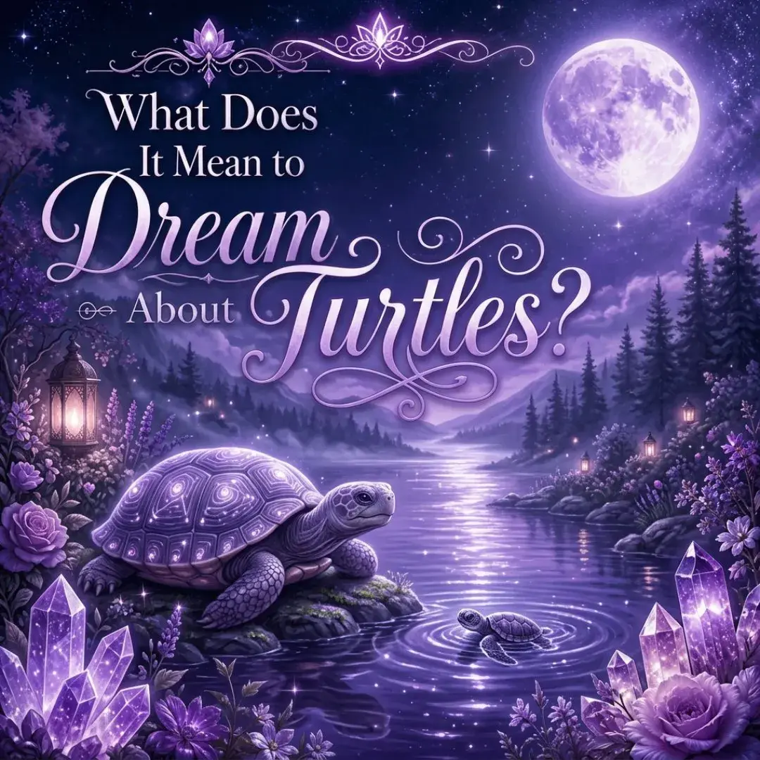 Turtle resting by moonlit water with a sea turtle