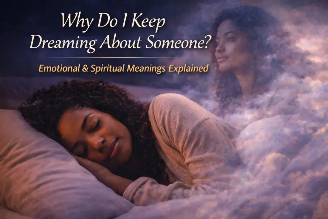 Woman peacefully sleeping and dreaming about someone emotional spiritual meaning of dreams