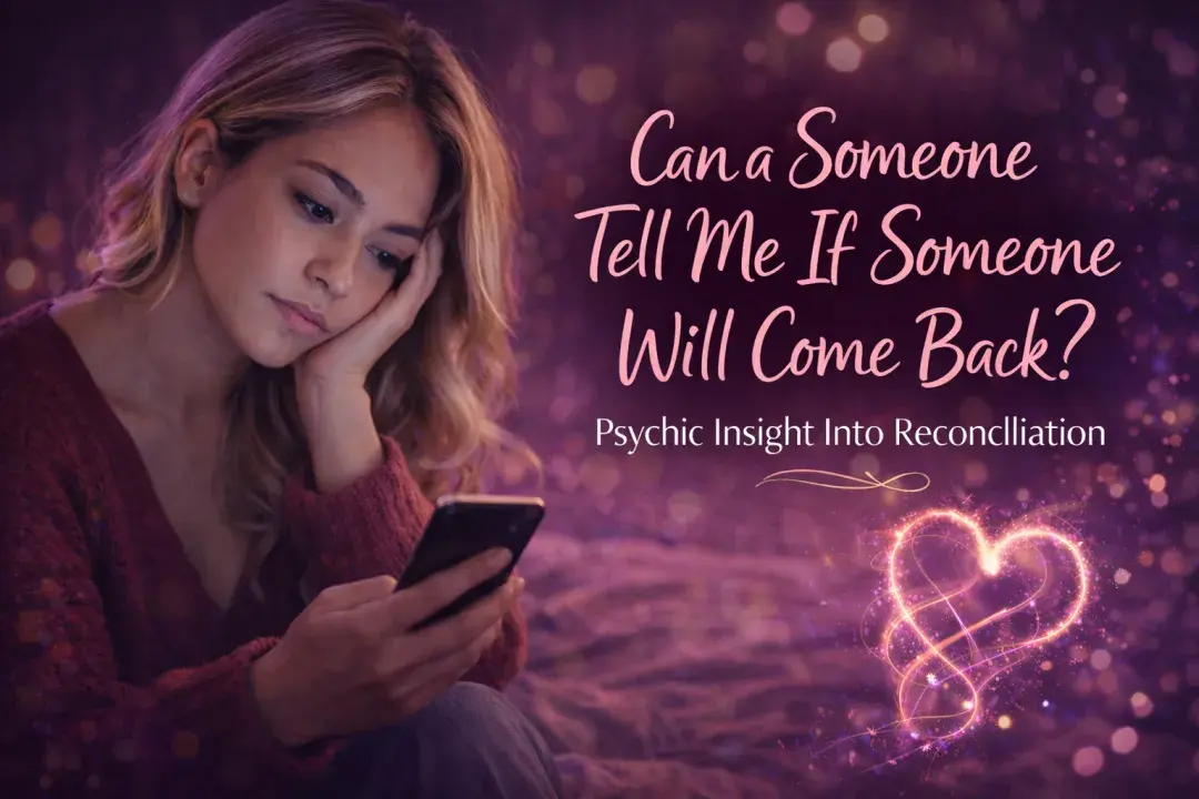 Woman looking at her phone wondering if someone will come back after a breakup