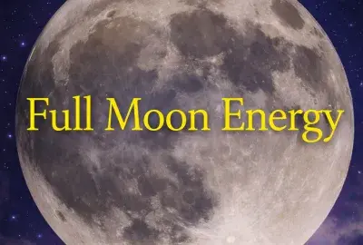 Full moon representing spiritual energy, emotional intensity, and heightened intuition during the lunar cycle