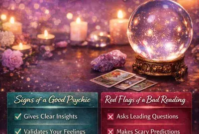 How to know if a psychic reading is good – signs of an accurate psychic reading and red flags to watch for during a phone psychic session