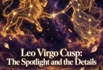 Leo and Virgo constellations meeting