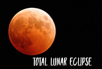 Total Lunar Eclipse and a Super Moon - January 31,2018
