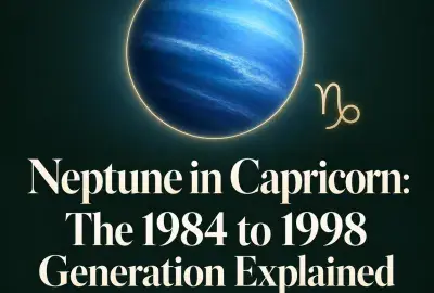 Neptune in Capricorn generation from 1984 to 1998.