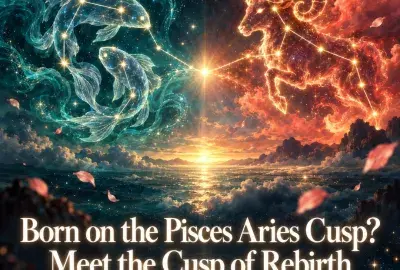 Pisces and Aries constellations meeting