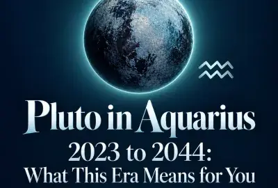 Pluto in Aquarius from 2023 to 2044.