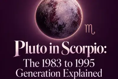 Pluto in Scorpio generation from 1983 to 1995.
