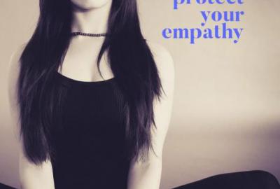 Learn how to visualize boundaries to protect your empathy