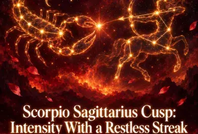Scorpio and Sagittarius constellations meeting