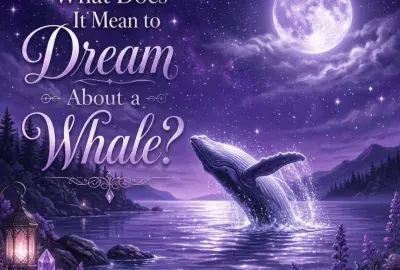 Humpback whale breaching under a full moon